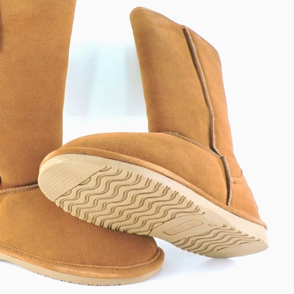 Biotime woman's leather winter boots - Picture 3 of 4